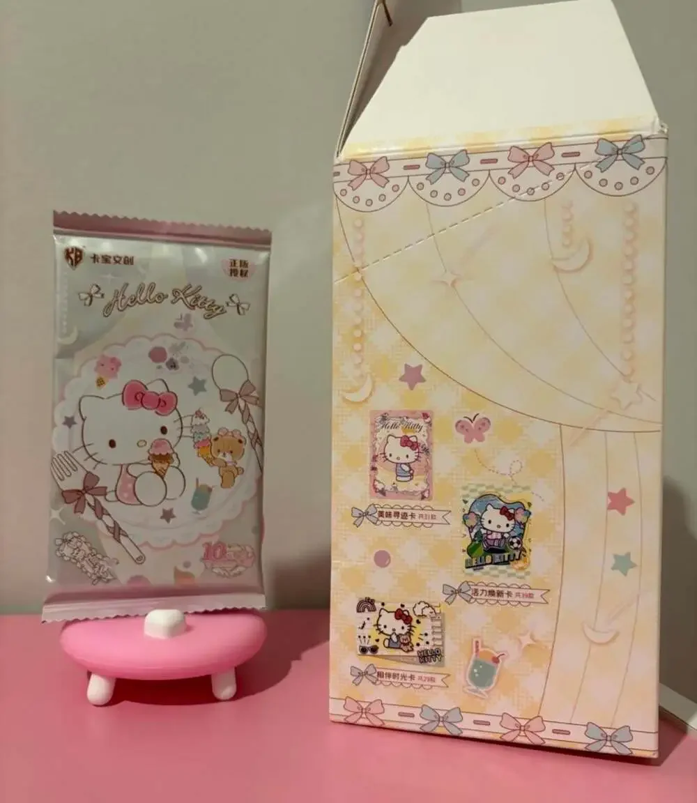 KB Sanrio Anime Trading Cards Hello Kitty Cute Card Booster Box (1 pack)